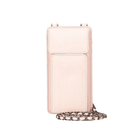 Bloominbag-City Muse Deri Carnation Blush çapraz Askılı Telefon Cüzdan-1-fleurdirect.live