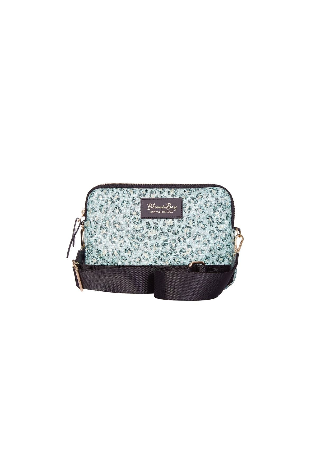 Bloominbag-Green Marmar çapraz Askılı çanta – Doğadan İlham Alan şıklık | Bloomin Bag-1-fleurdirect.live