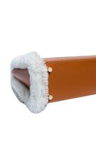 Bloomsbury-Cloudy Shearling Taba Çanta-Omuz Çantası-5-fleurdirect.live