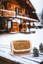 Bloomsbury-Les Alpes Taba Shearling Süet Çanta-El Çantası-1-fleurdirect.live