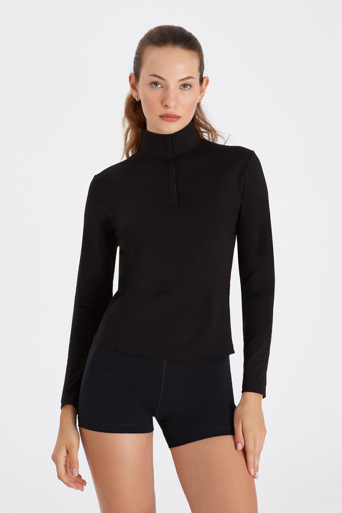 Boboist-Boboist Cecilly Dik Y.Sweatshirt Cecilly Dik Yaka Sweatshirt-Sweatshirt-1-fleurdirect.live