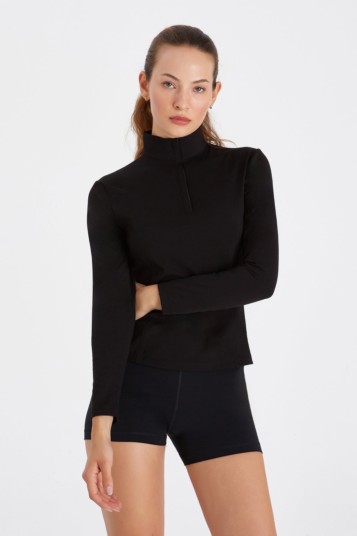 Boboist-Boboist Cecilly Dik Y.Sweatshirt Cecilly Dik Yaka Sweatshirt-Sweatshirt-5-fleurdirect.live