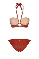 Bonesta-Carcross Ruby Red Boncuklu V Aksesuarlı Balenli Bikini Takımı-Bikini & Mayo-6-fleurdirect.live