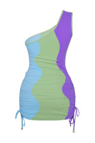Bonesta-Meska Pistachio Green, Sky Blue And Mauve Purple Terry Tek Omuz-Elbise-6-fleurdirect.live