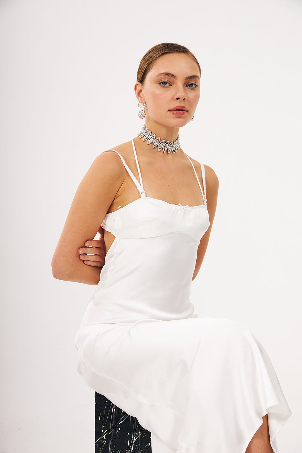 Bonette-Dentelle Choker Masterpiece-Kolye-3-fleurdirect.live