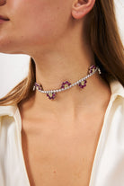 Bonette-Half-daisy Choker Dragonfruit-Kolye-2-fleurdirect.live