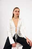 Bonette-Half-daisy Choker Dragonfruit-Kolye-3-fleurdirect.live