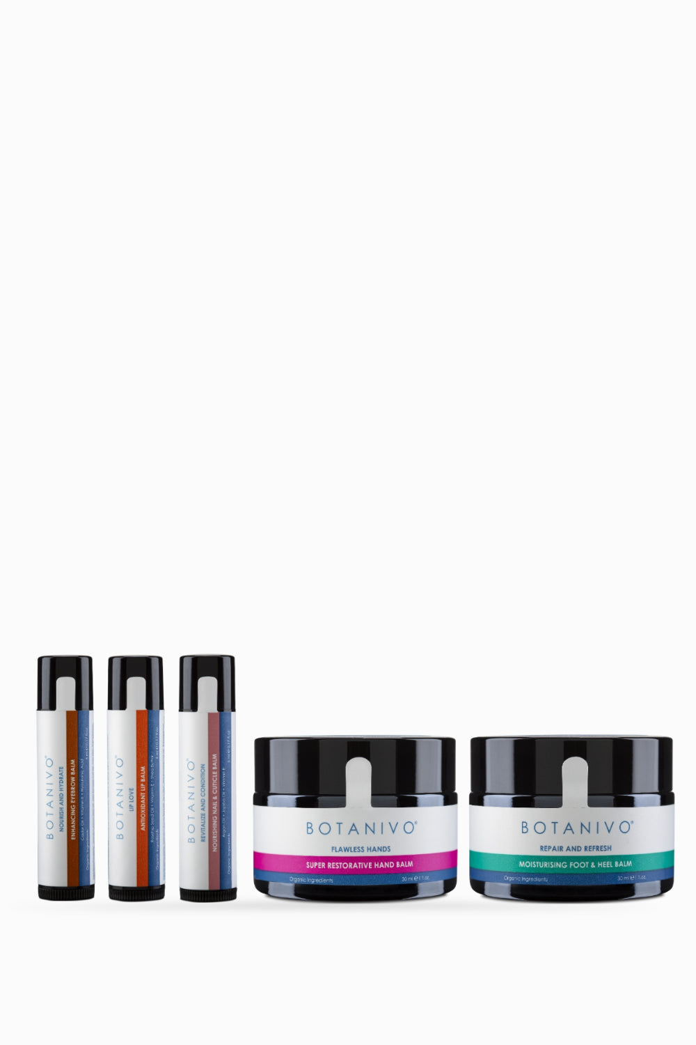 Botanivo-Botanivo Botani Beauty Set | Kaş, Dudak, Tırnak, El, Ayak Bakımları İçin Özel | 5'li | Organik İçerik-Cilt Bakım Setleri-1-fleurdirect.live