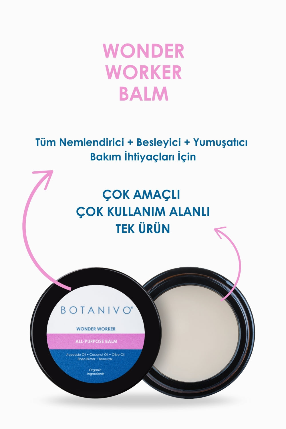 Botanivo-Botanivo Botani - Multi Set | Çok Amaçlı Tamanu Balm 5 Ml & Çok Amaçlı Wonder Balm 30 Ml | Organik İçerikli-Vücut Kremi-3-fleurdirect.live
