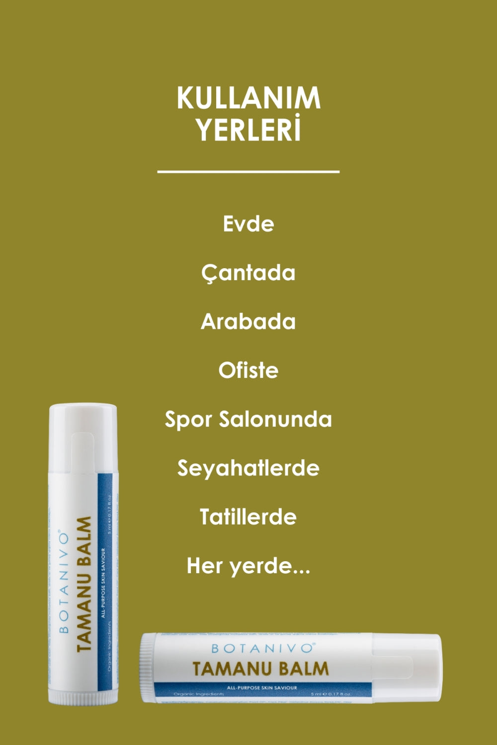 Botanivo-Botanivo Çok Amaçlı Tamanu Balm | Cilt Kurtarıcı, Onarıcı, Yatıştırıcı | Organik İçerikli | 2x5 Ml Stick-Cilt Bakım Setleri-7-fleurdirect.live