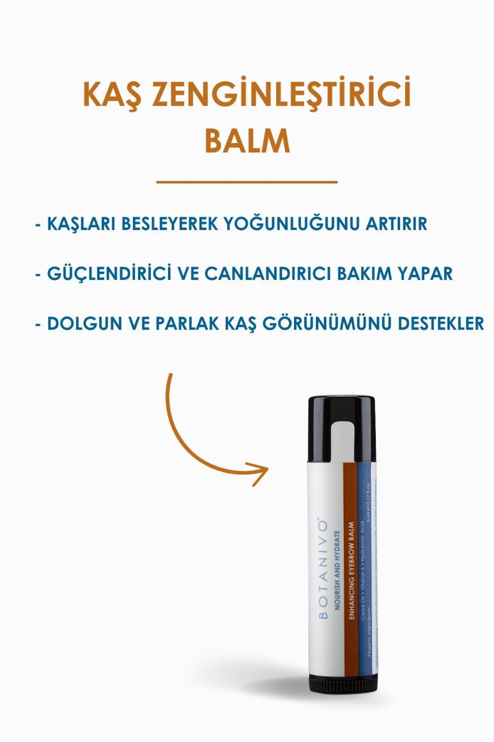 Botanivo-Botanivo Kaş Zenginleştirici & Besleyici Balm | Güçlü, Canlı, Dolgun Kaşlar | Organik İçerikli | 5 Ml Stick-Kirpik Serumu-3-fleurdirect.live