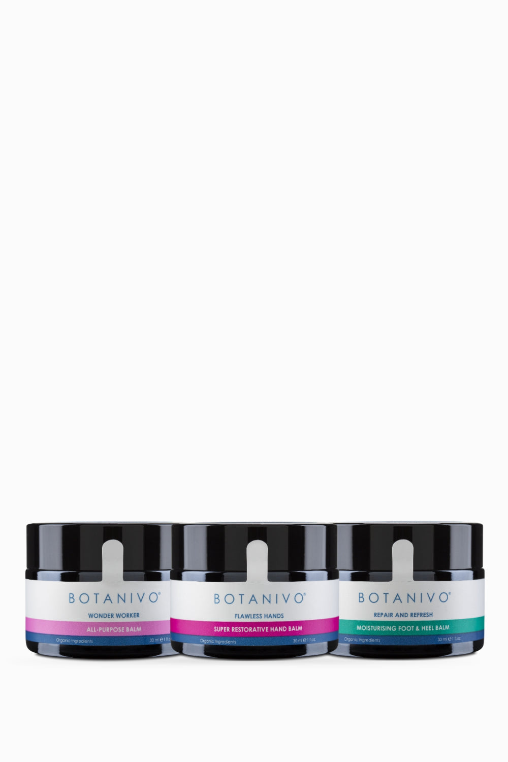 Botanivo-Botanivo Tüm Vücut Bakım Seti | Çok Amaçlı Wonder Balm, El Balmı, Ayak Balmı | Organik İçerikli | 3x30 Ml-Vücut Kremi-1-fleurdirect.live