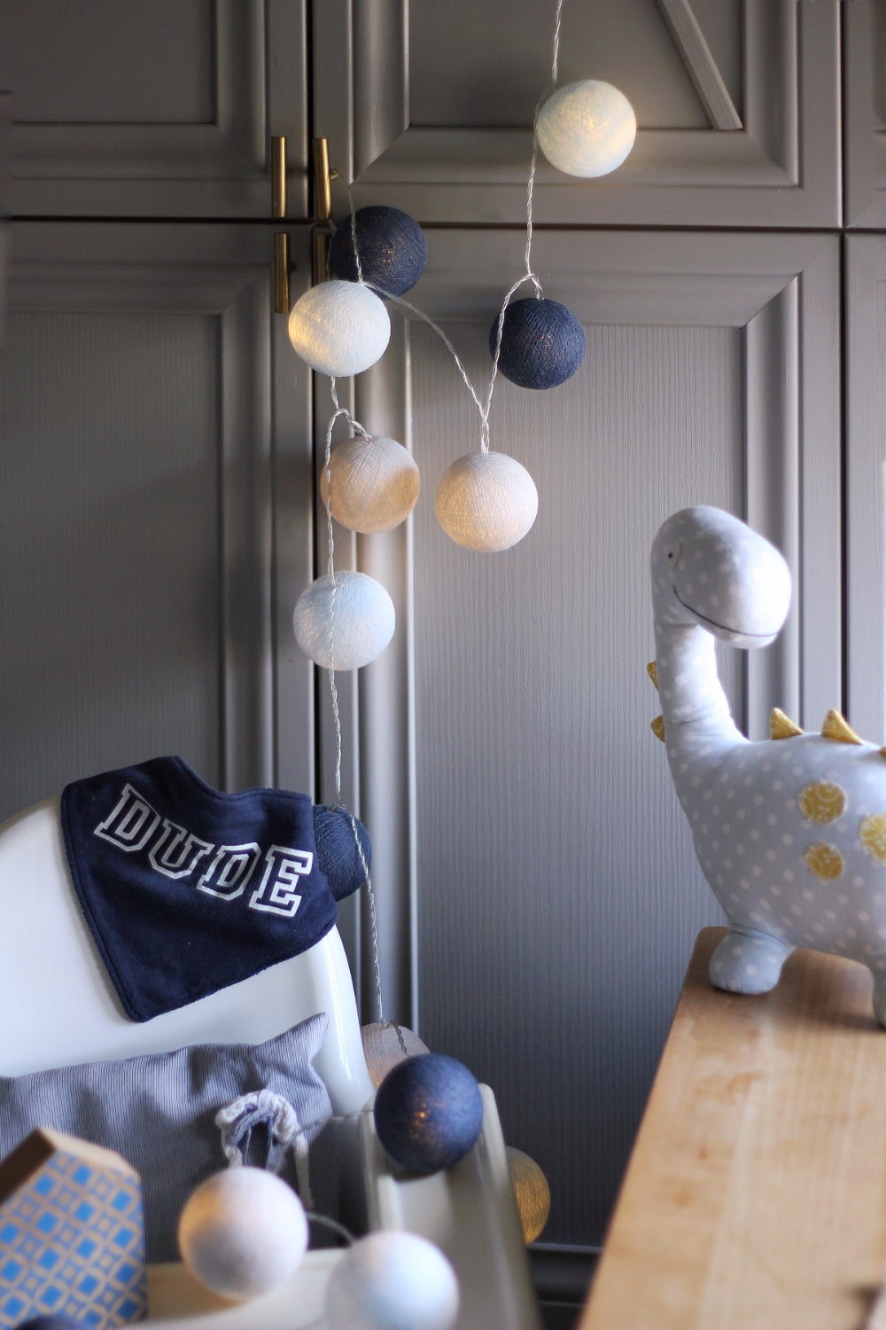Boule De Petite-Stylish Blue Işıklı Top Aydınlatma-Dekoratif Aydınlatma-1-fleurdirect.live