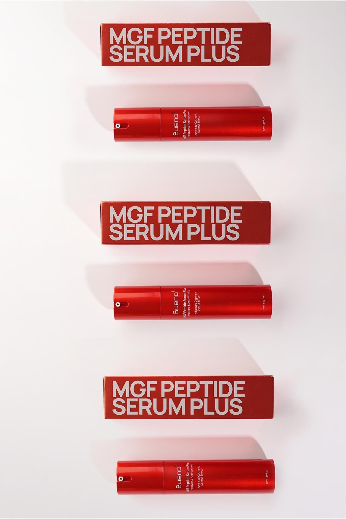 Bueno+ Mgf Peptide Serum Plus - Yaşlanma Karşıtı Cilt Serumu 50 Ml
