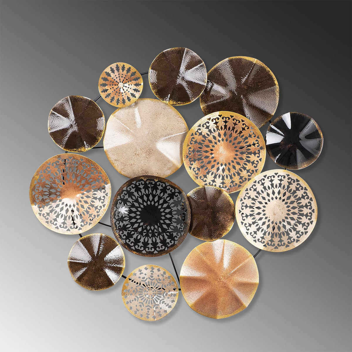 Bys-040 Dekoratif Metal Duvar Tablosu 