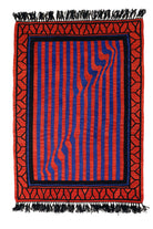 Caché Istanbul-Dalga Desenli El Dokuma Modern Yün Kilim-Kilim-1-fleurdirect.live