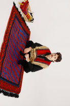 Caché Istanbul-Dalga Desenli El Dokuma Modern Yün Kilim-Kilim-4-fleurdirect.live