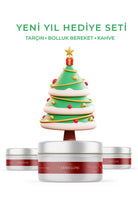 Candelling-Candelling 3’lü Yeni Yıl Hediye Seti Mum Kahve- Tarçın- Bolluk Bereket-Mum-1-fleurdirect.live