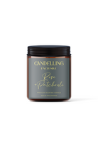 Candelling-Exclusive Serisi Rose + Patchouli Mum 250 Ml-Mum-2-fleurdirect.live