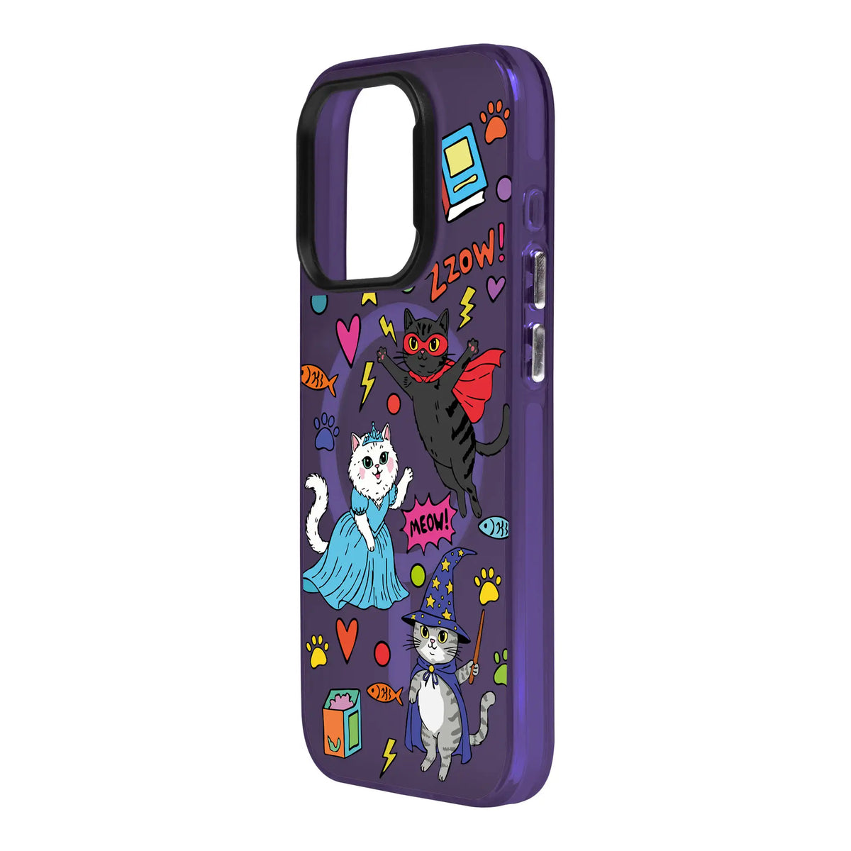 Fantastic Cats-Hold Kılıf Magsafe Özellikli - Iphone 15
