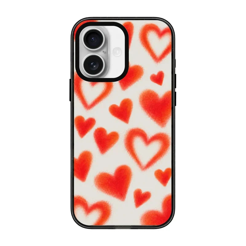 Glowing Hearts-Power Kılıf - Iphone 17