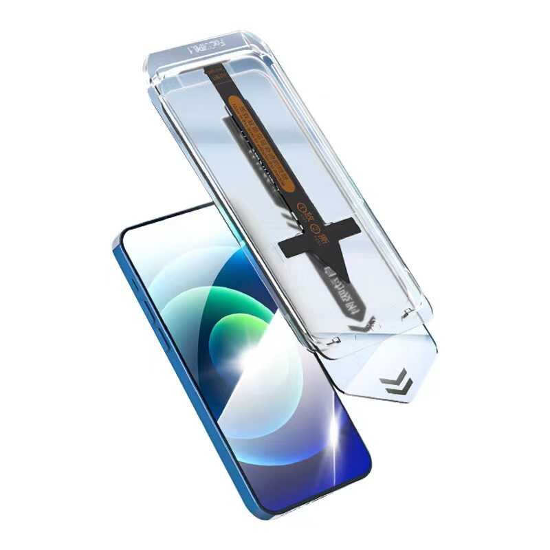 New-Iphone 16 Pro Max Anti Dust Temperli Ekran Koruyucu