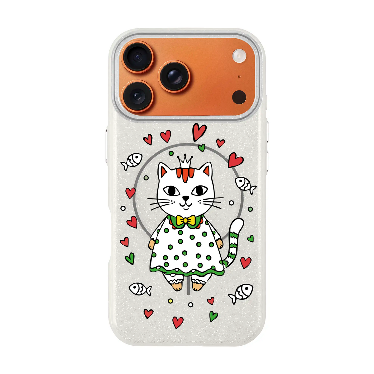 Princess Cat-Radiant Kılıf Magsafe Özellikli - Iphone 17