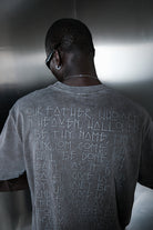 'Day' Kabartma Yazı Detaylı Yıkamalı T-Shirt