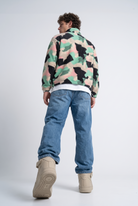 Fermuarlı Beli Büzgülü Oversize Polar Sweatshirt