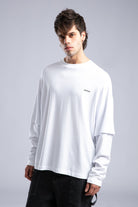 Catch-Minimal Logo Detaylı Basic İnce Sweatshirt-Sweatshirts & Hoodies-8-fleurdirect.live