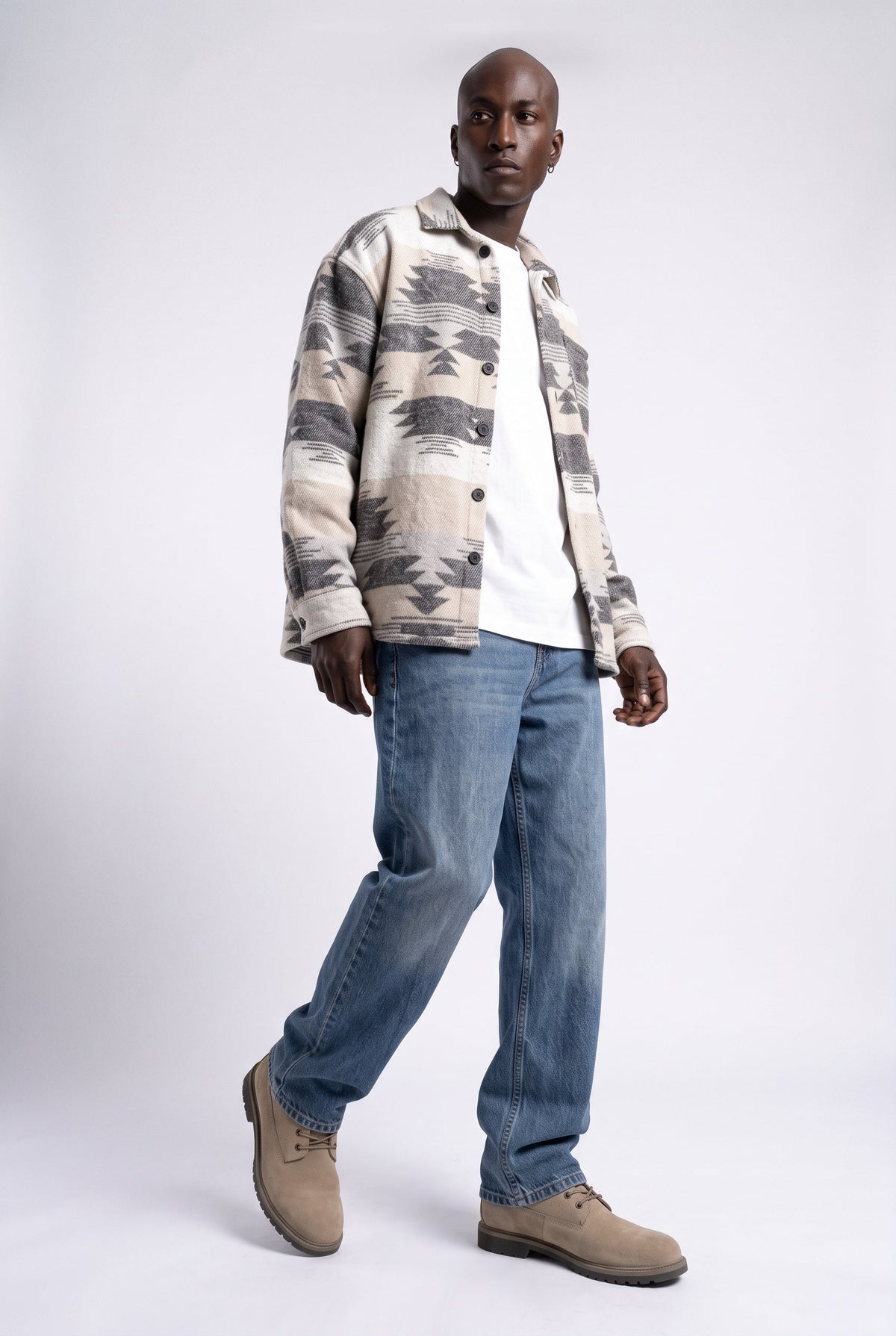 Oversize Flanel Oduncu Gömlek