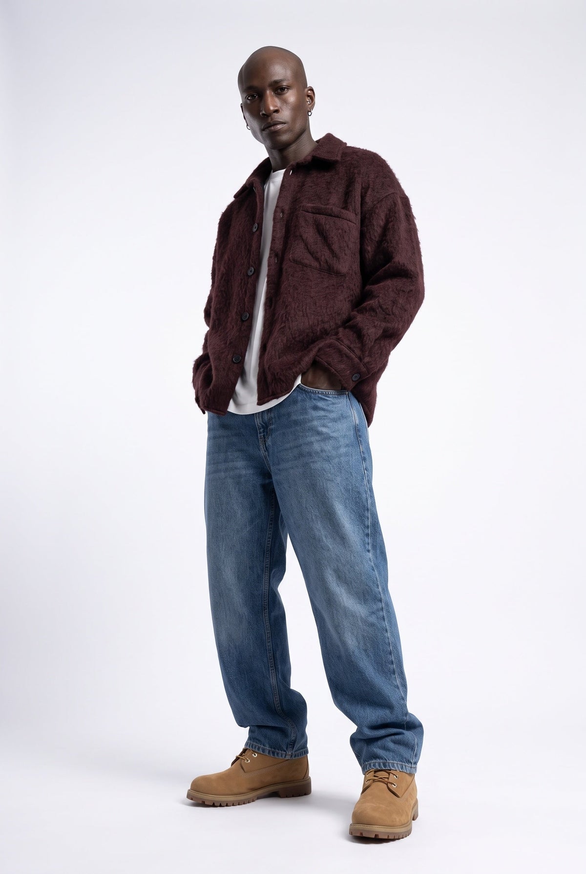 Oversize Flanel Oduncu Gömlek