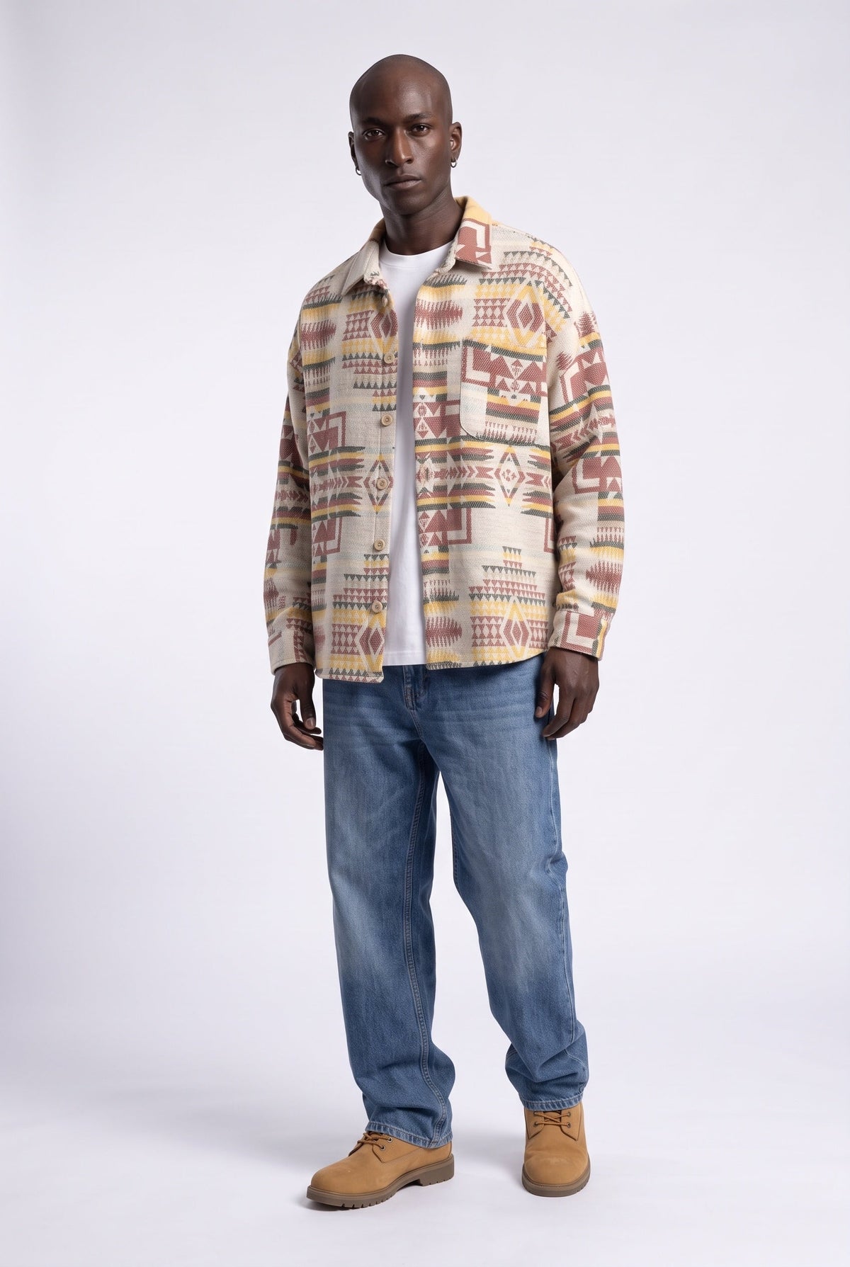 Oversize Flanel Oduncu Gömlek