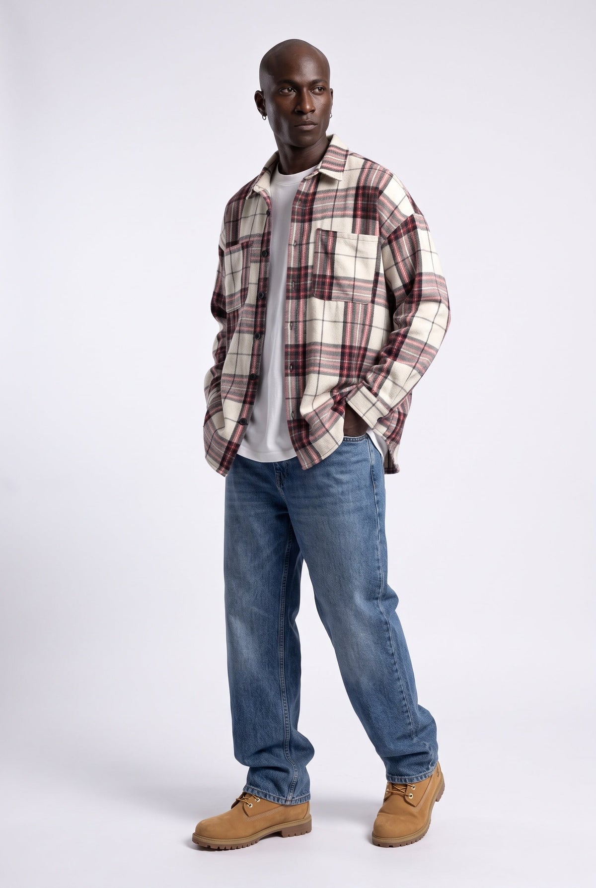 Oversize Flanel Oduncu Gömlek