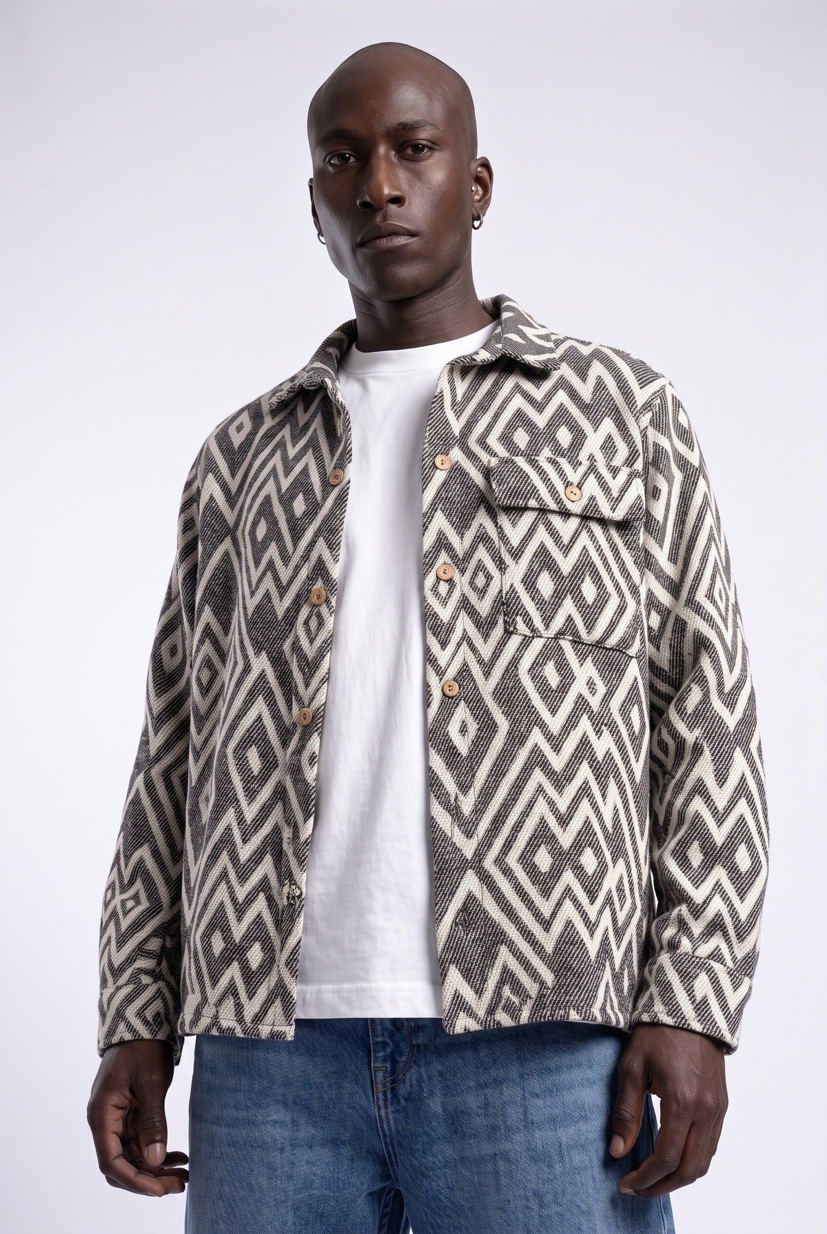 Oversize Flanel Oduncu Gömlek