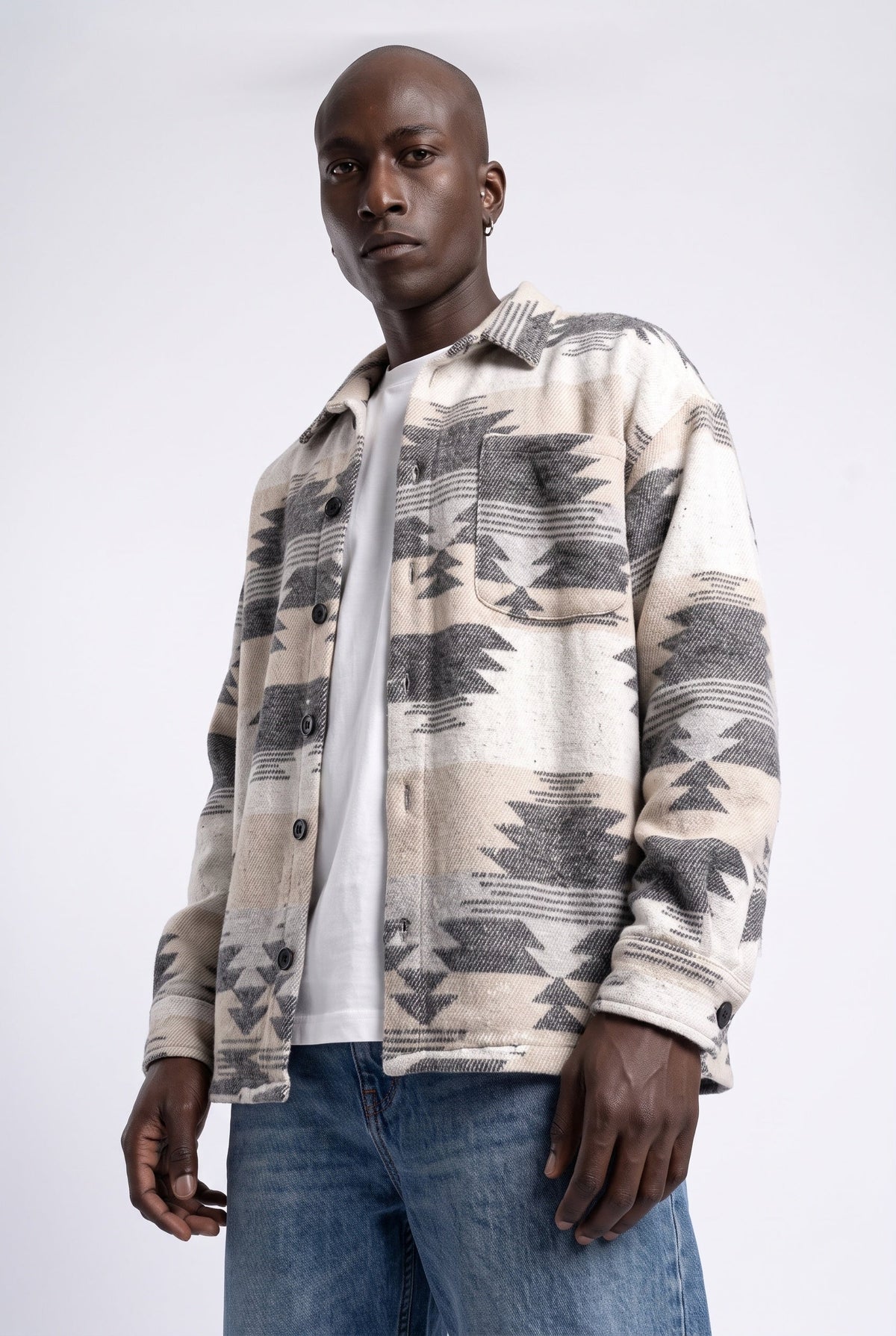 Oversize Flanel Oduncu Gömlek