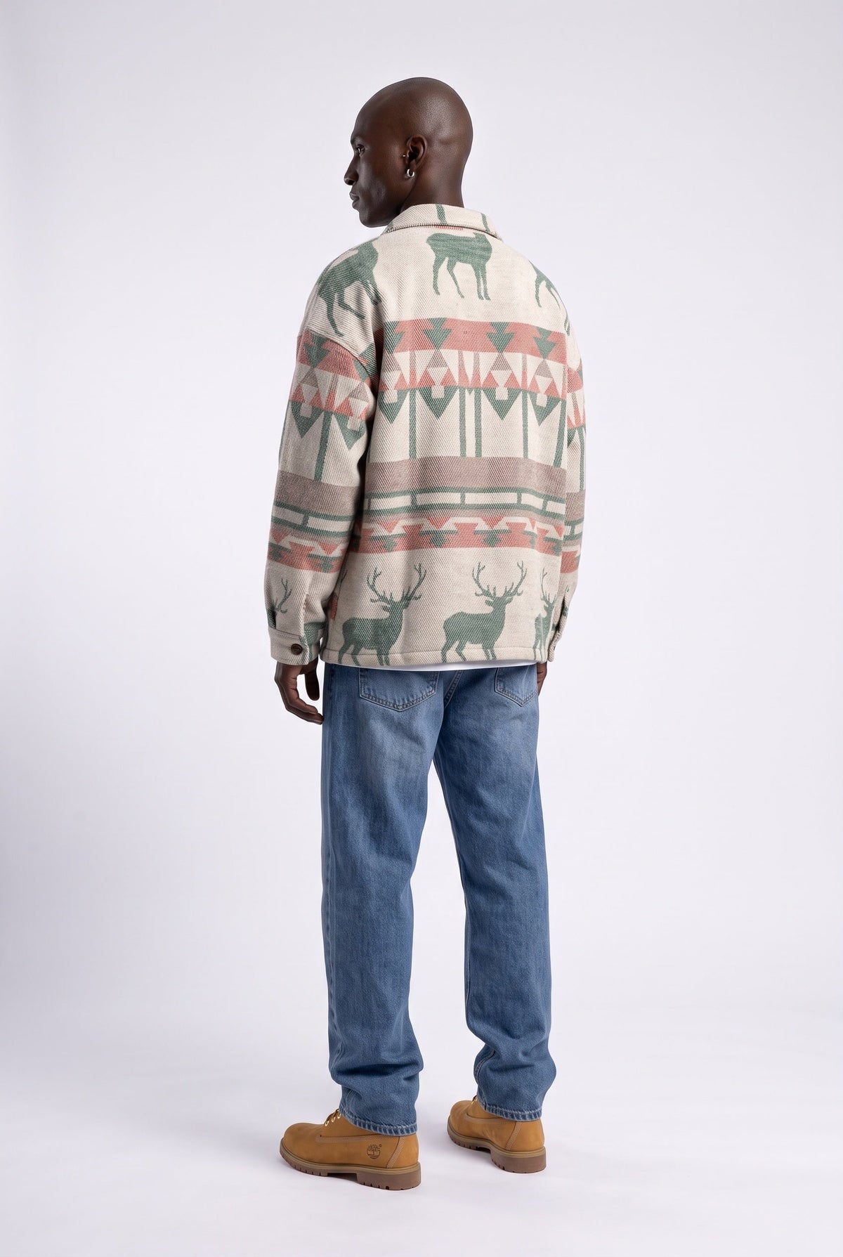 Oversize Flanel Oduncu Gömlek