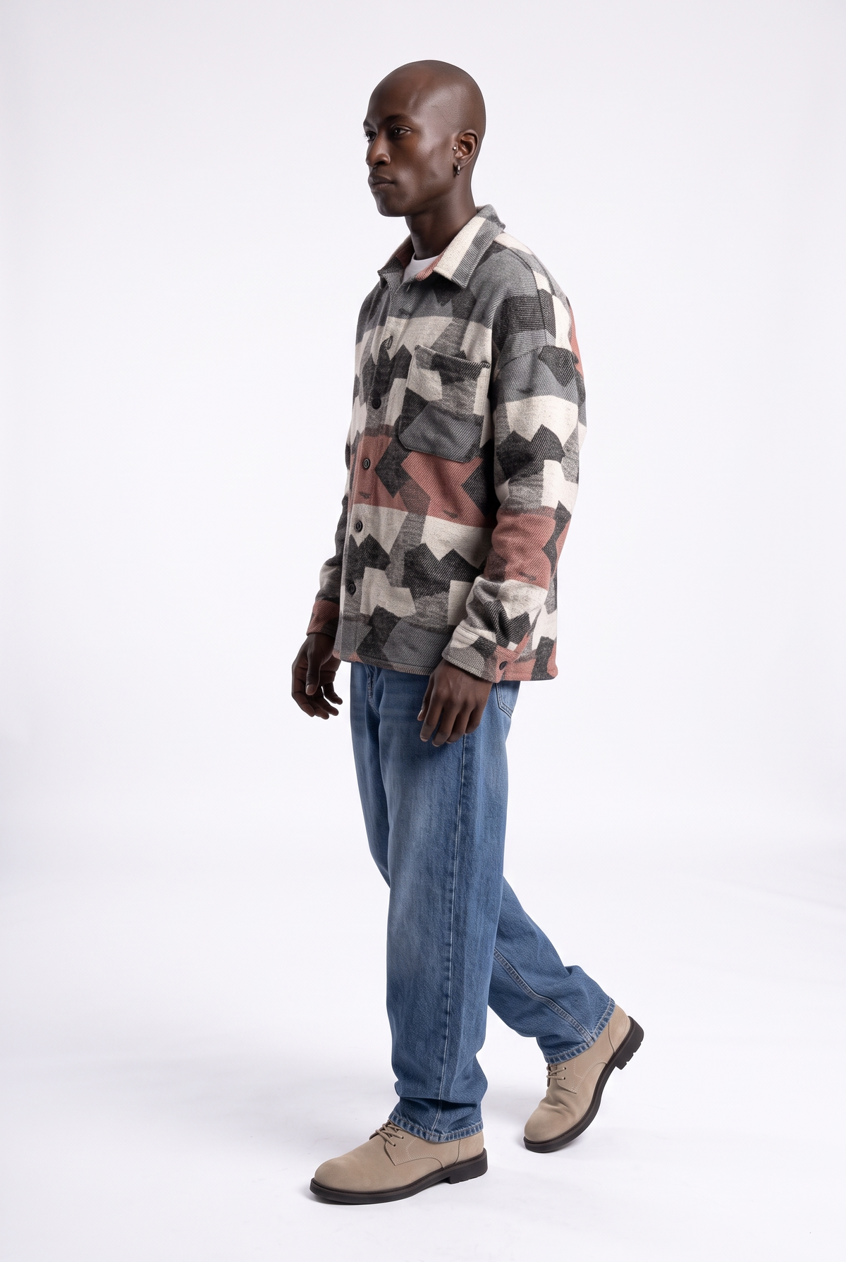 Oversize Flanel Oduncu Gömlek