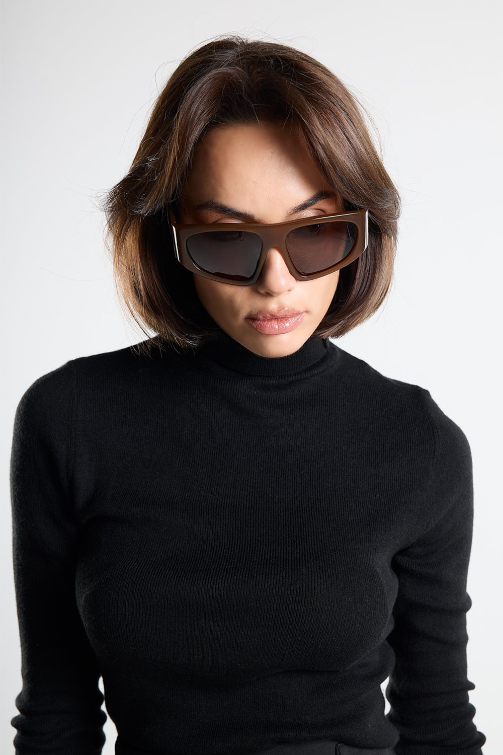 Christina's Storm-Black Roll Neck Jumper-T-Shirts-3-fleurdirect.live
