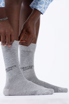 Christina's Storm-Comfy Cs Socks Gray-Çorap-2-fleurdirect.live