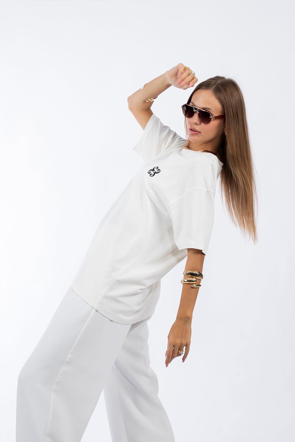 Christina's Storm-Cream Emblem T-shirt-T-Shirts-4-fleurdirect.live