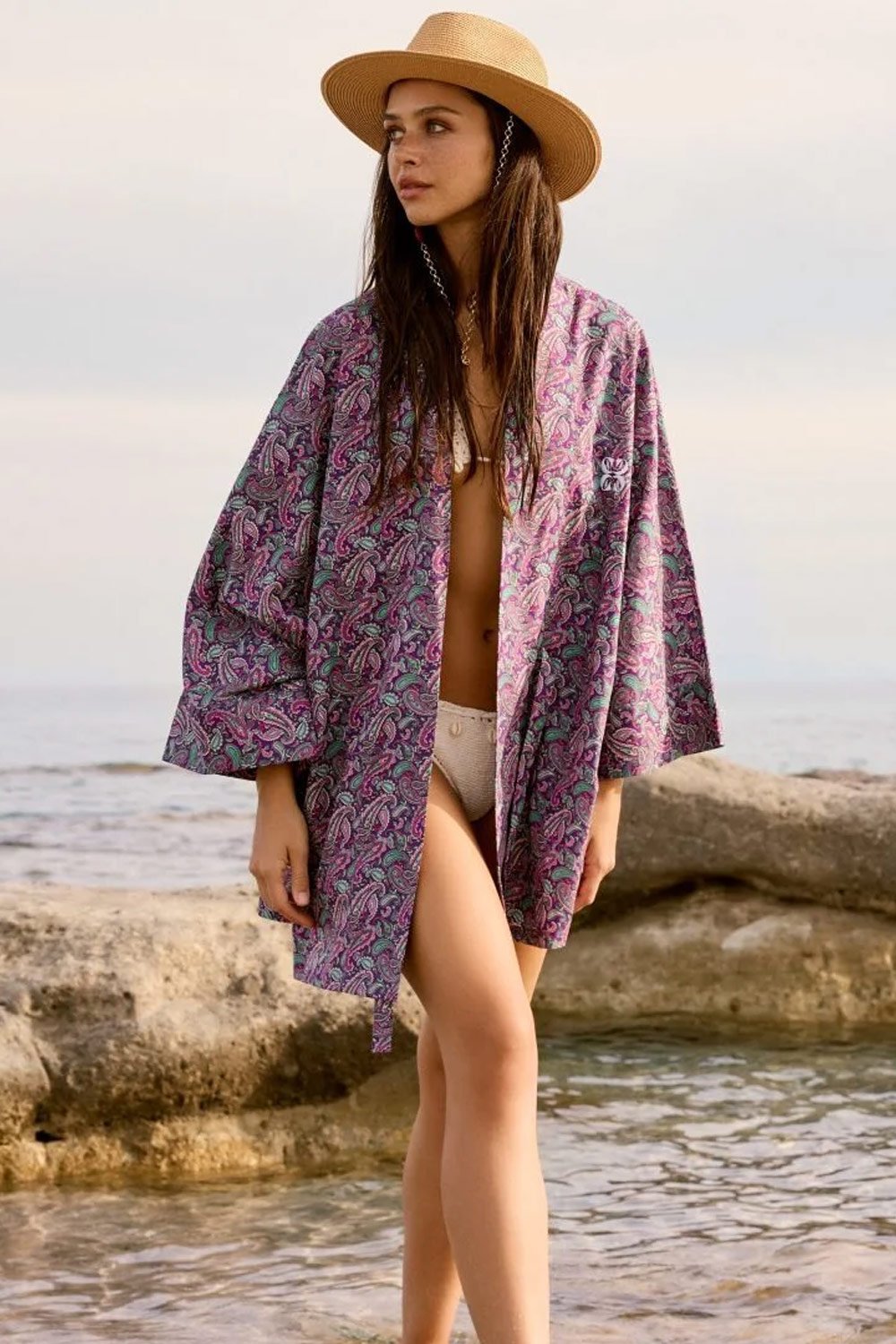 Christina's Storm-Purple Paisley Limited Edition Kimono-Kimono-3-fleurdirect.live