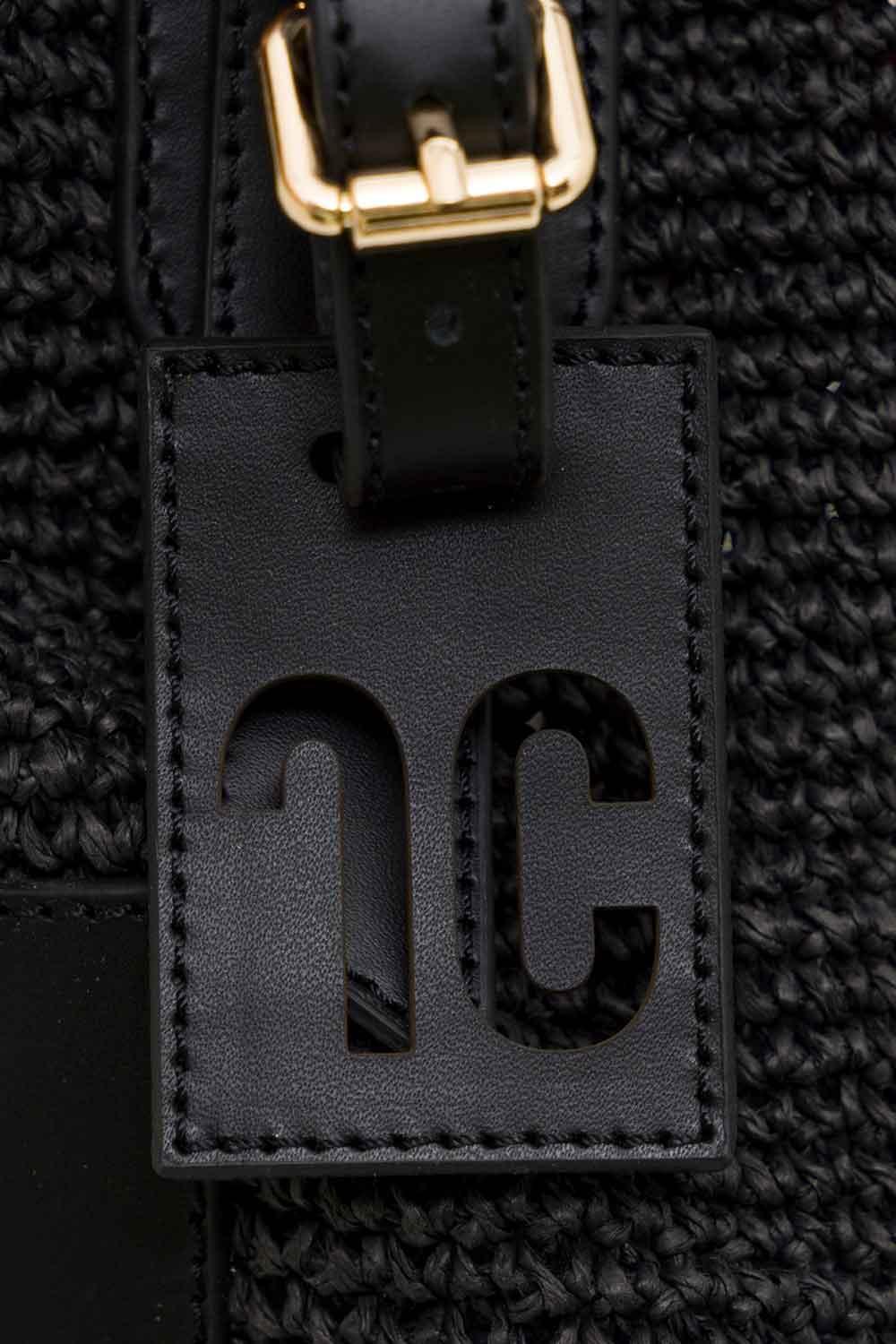 Clentti-Bucket Bag Black-Omuz Çantası-3-fleurdirect.live