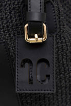 Clentti-Saddle Bag Black / Hasır Siyah Çanta-Omuz Çantası-3-fleurdirect.live