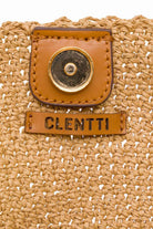 Clentti-Saddle Bag Tan / Taba Hasır Çanta-Omuz Çantası-5-fleurdirect.live