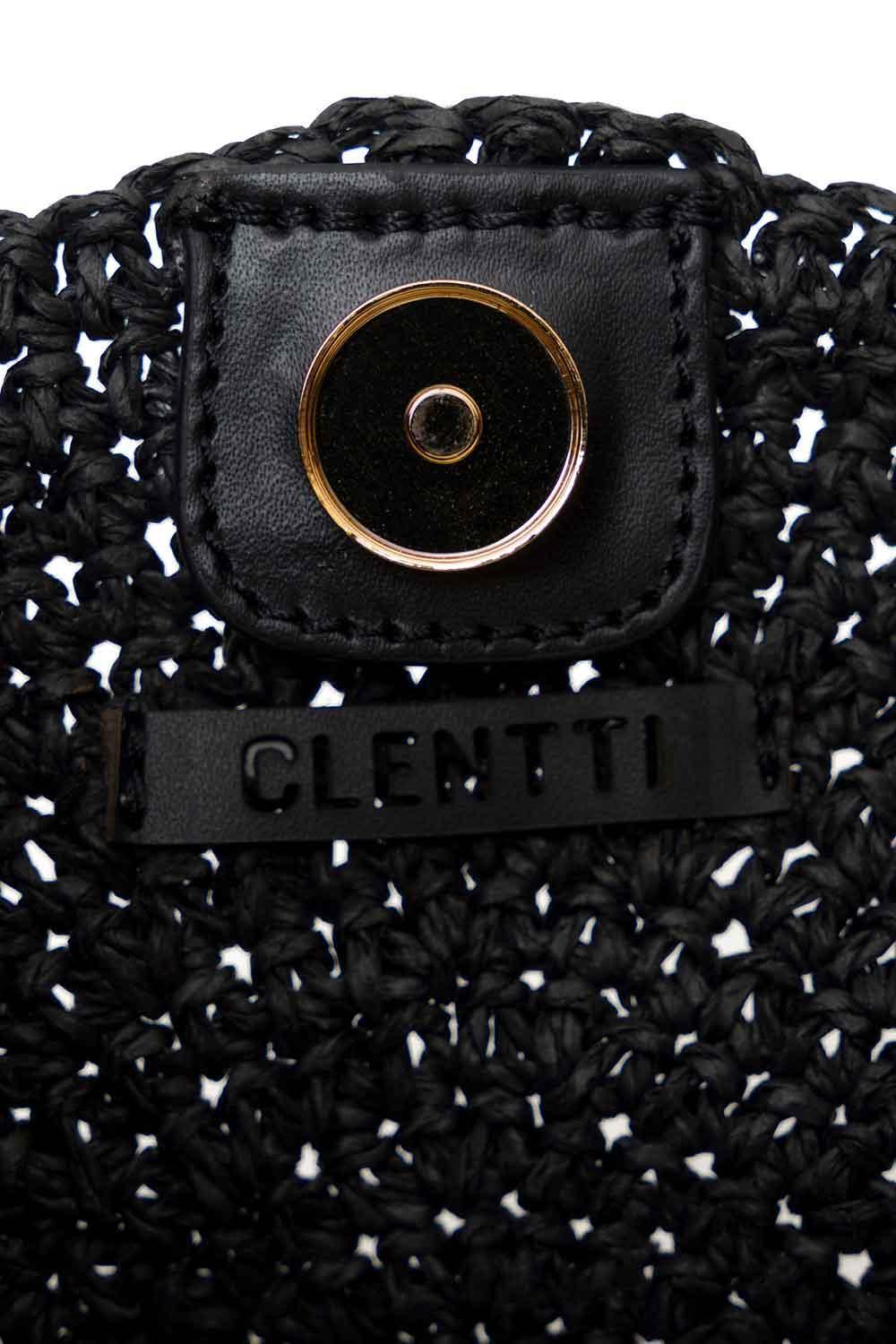 Clentti-Turn Bag Black-Omuz Çantası-5-fleurdirect.live