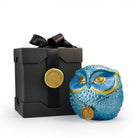 Coho Objet-Coho Art Tılsımlı Baykuş El Yapımı Sanatsal Dekoratif Obje Brilliant Blue-Biblo-5-fleurdirect.live