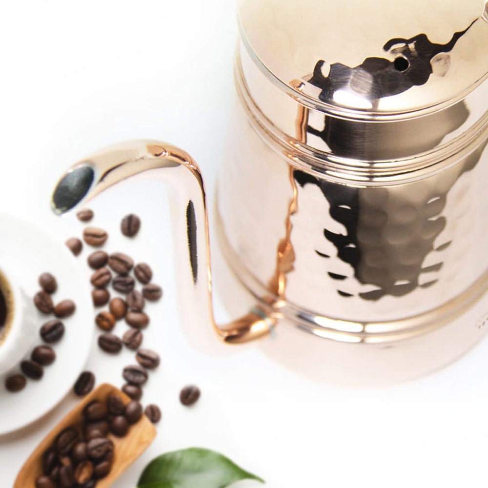 Coho Objet-Coho Box Artisan Bakır Kettle & Mini Cezve Barista Hediye Seti-COHO Box Hediye Kutuları-3-fleurdirect.live