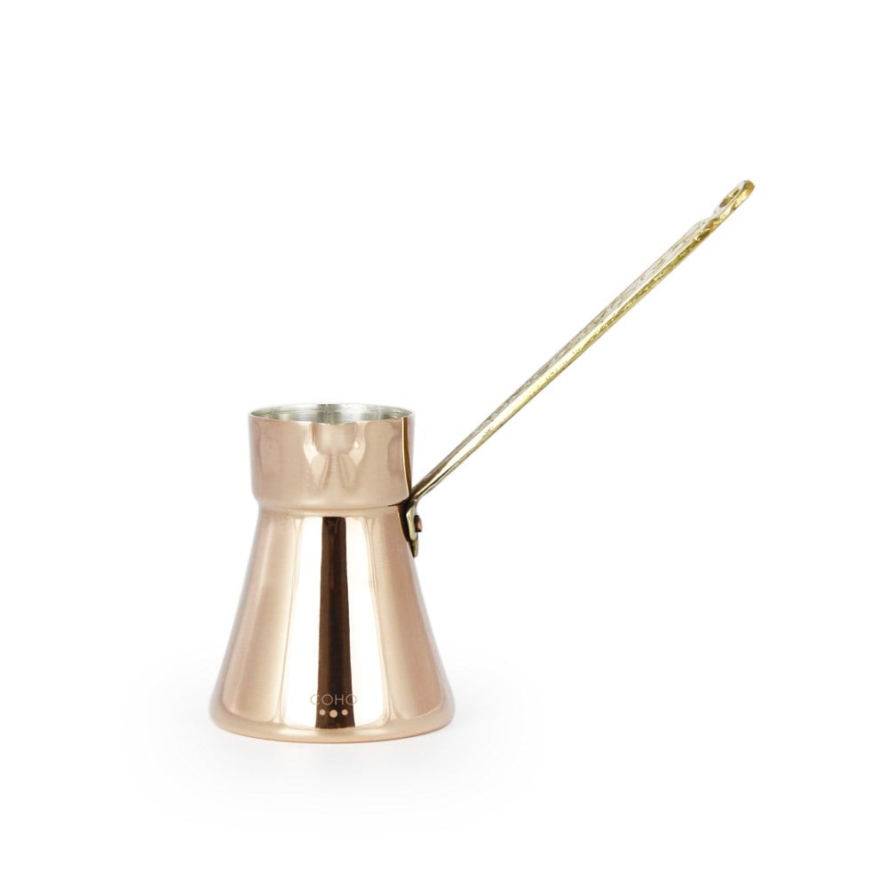Coho Objet-Coho Box Artisan Bakır Kettle & Mini Cezve Barista Hediye Seti-COHO Box Hediye Kutuları-4-fleurdirect.live