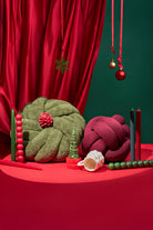 Knot Green Christmas Yastık - 1